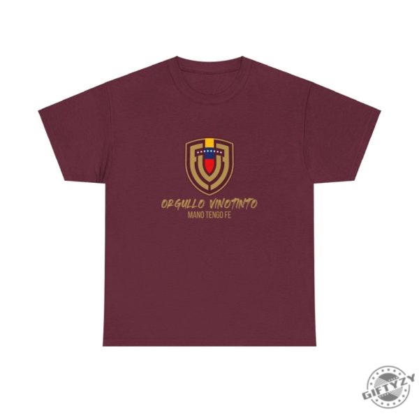 Mano Tengo Fe Venezuela Shirt Venezuela Soccer Team Sweatshirt La Vinotinto Tshirt Copa America Shirt giftyzy 3