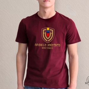 Mano Tengo Fe Venezuela Shirt Venezuela Soccer Team Sweatshirt La Vinotinto Tshirt Copa America Shirt giftyzy 5