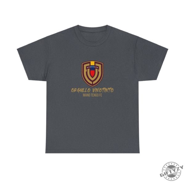 Mano Tengo Fe Venezuela Shirt Venezuela Soccer Team Sweatshirt La Vinotinto Tshirt Copa America Shirt giftyzy 8