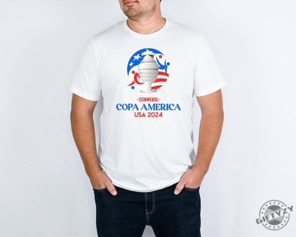 Copa America Usa 2024 Tshirt Soccer Fan Sweatshirt Football Tournament Apparel Football Championship Hoodie Cup Shirt giftyzy 3