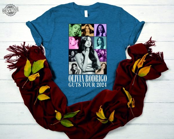 Guts Tour Setlist Olivia Rodrigo Shirt Guts Tour Setlist Shirt Olivia Rodrigo Guts Tour Shirt Olivia Rodrigo Setlist Guts Shirt revetee 2