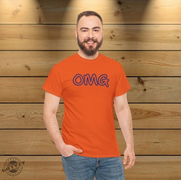 Omg Mets Shirt Funny Met Gift Mets Anthem Song Mets Jose Iglesias Baseball Singer Candelita Infielder Win Streak Grimace Shirt giftyzy 6