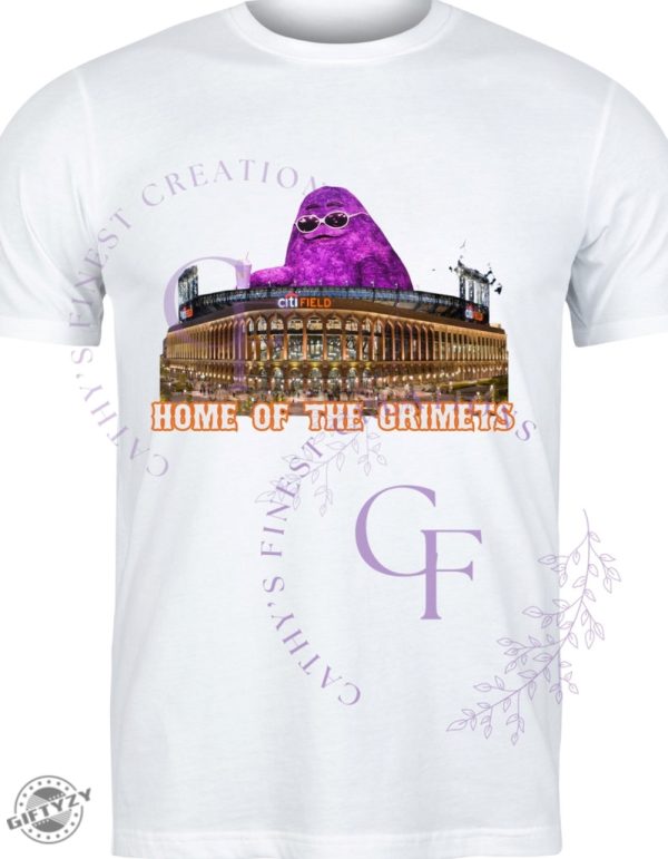 Home Of The Grimets New York Mets Grimace Shirt giftyzy 1