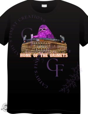 Home Of The Grimets New York Mets Grimace Shirt giftyzy 2