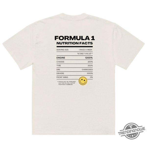 Formula 1 Ingredients Shirt Sweatshirt Hoodie trendingnowe 1