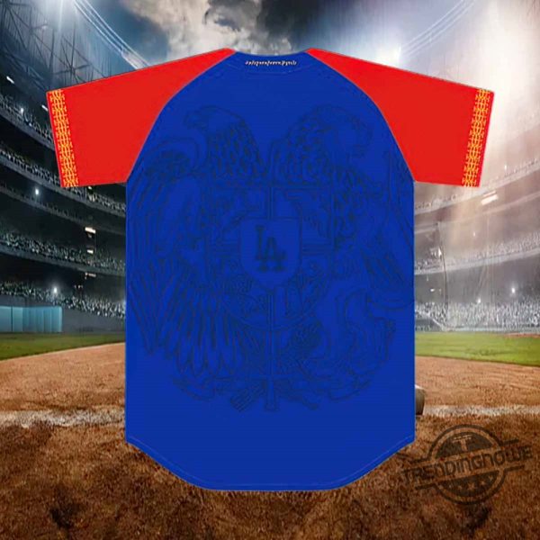 Dodgers Armenian Heritage Night Jersey Giveaway 2024 trendingnowe 2