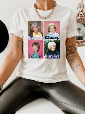 Golden Warhol Girls Sweatshirt Blanche Shirt Dorothy Shirt The Golden Girls Shirt Golden Girls Lovers Shirt Tv Series Shirt revetee 2