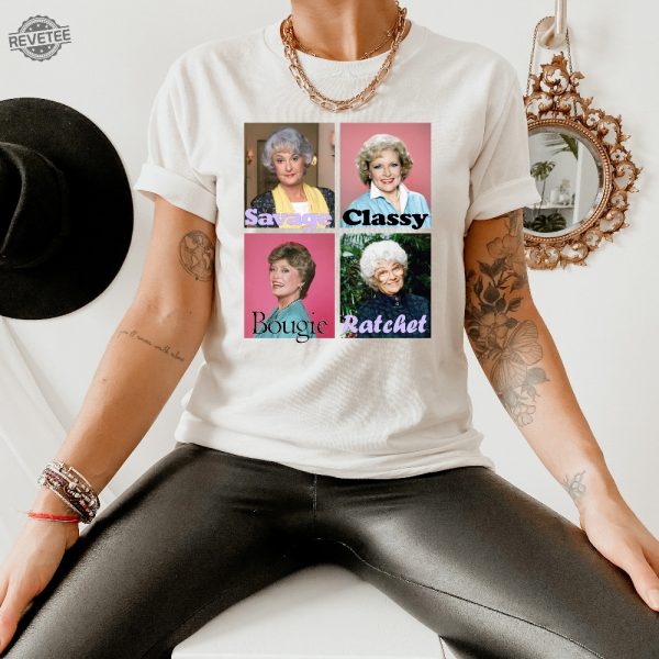 Golden Warhol Girls Sweatshirt Blanche Shirt Dorothy Shirt The Golden Girls Shirt Golden Girls Lovers Shirt Tv Series Shirt revetee 2