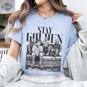 Vintage Golden Girls Stay Golden Shirt The Golden Girls Fan Shirt Golden Girls Lover Gift Stay Golden Squad Tee revetee 4