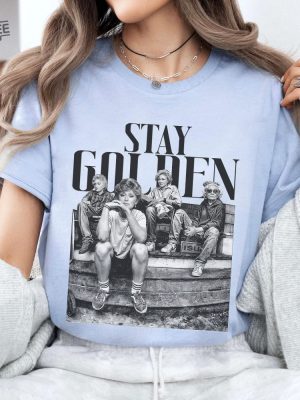 Vintage Golden Girls Stay Golden Shirt The Golden Girls Fan Shirt Golden Girls Lover Gift Stay Golden Squad Tee revetee 4