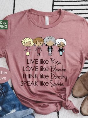 Golden Girls Shirt Golden Girls Name Shirt Golden Girls Names Shirt Golden Girls Gift Shirt Golden Girls Fan Shirt revetee 3