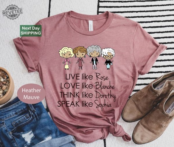 Golden Girls Shirt Golden Girls Name Shirt Golden Girls Names Shirt Golden Girls Gift Shirt Golden Girls Fan Shirt revetee 3