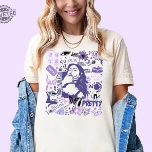 Olivia Guts Tour Shirt Concert Outfit Guts Tour 2024 Sweatshirt Guts World Tour Setlist T Shirt Guts World Tour T Shirt revetee 4