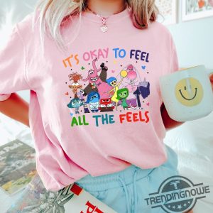 Inside Out Its Okay To Feel All The Feels Shirt Inclusion Shirt Speech Therapy Shirt Inside Out 2 Shirt trendingnowe 3