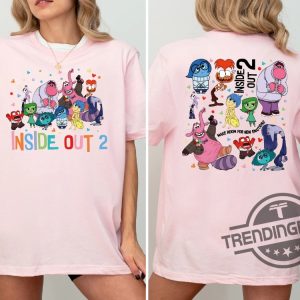 Disney Inside Out 2 Shirt Today Is A Core Memory Day Shirt Disney Pixar Shirt Its Okay To Feel All The Feels Shirt trendingnowe 3