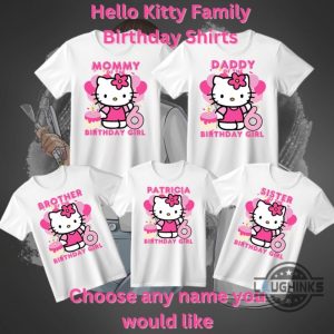 personalized hello kitty family birthday shirts sweatshirts hoodies custom name sanrio gift laughinks 1