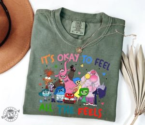 Inside Out Its Okay To Feel All The Feels Inclusion Sweatshirt Speech Therapy Tshirt Bcba Hoodie Para Shirt giftyzy 5