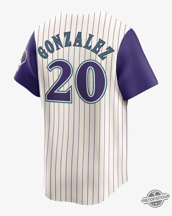 Luis Gonzalez Arizona Diamondbacks Cooperstown Jersey Nike Mlb Jersey trendingnowe 2