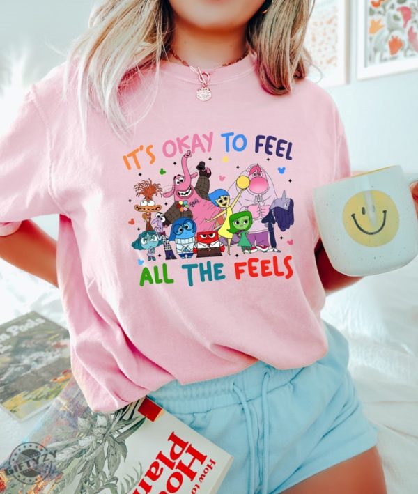 Inside Out Its Okay To Feel All The Feels Inclusion Sweatshirt Speech Therapy Tshirt Bcba Hoodie Para Shirt giftyzy 7