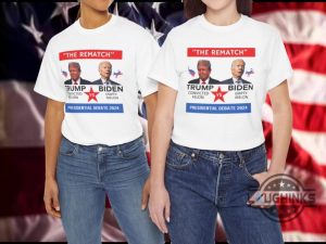 trump and biden debate shirt 2024 convicted felon vs empty melon the rematch funny presidental election t shirt sweatshirt hoodie laughinks 3