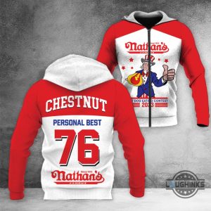 joey chestnut tshirt sweatshirt hoodie personal best 76 2023 nathans hot dog eating contest winner tee shirts laughinks 1