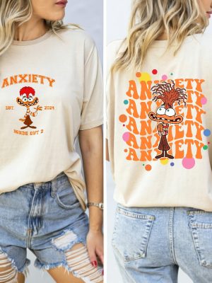 Anxiety Inside Out Disney Shirt Inside Out Merch Shirt Emotions Shirt Mental Health Shirt Mental Health Matters Sweatshirt revetee 2