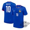 France Football Shirt France Nike Home Stadium Shirt 2024 With Mbappe 10 trendingnowe 2