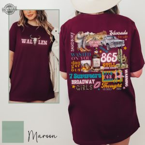 Morgan Wallen T Shirt Morgan Wallen Lyrics T Shirt Morgan Wallen One Thing At A Time T Shirt One Thing At A Time Lyrics Shirt revetee 3