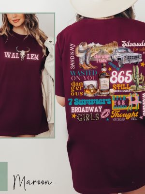 Morgan Wallen T Shirt Morgan Wallen Lyrics T Shirt Morgan Wallen One Thing At A Time T Shirt One Thing At A Time Lyrics Shirt revetee 3