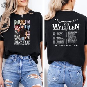 Morgan Wallen Tour 2024 T Shirt Morgan Wallen T Shirt Morgan Wallen Tour Merch Shirt Morgan Wallen New Song revetee 3