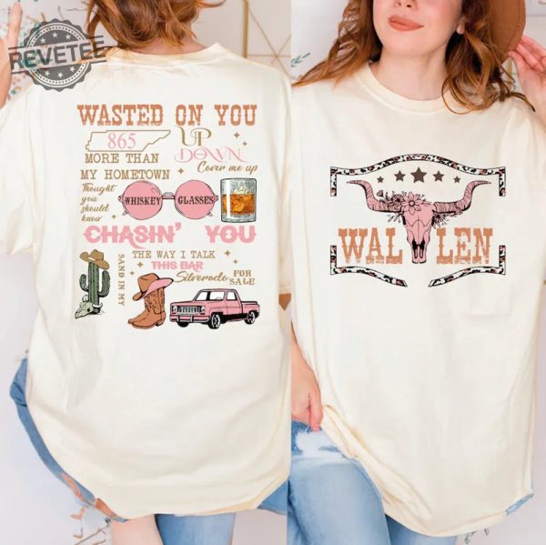 Wallen Bullhead Shirt Morgan Wallen T Shirt Morgan Wallen Merch Store Morgan Wallen Concert Merch revetee 3