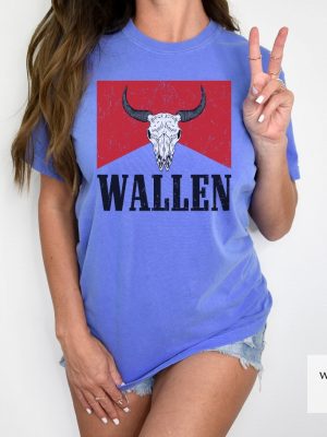 Wallen The Bull Tee Morgan Wallen Merch Store Morgan Wallen T Shirt Morgan Wallen Concert Merch Unique revetee 5