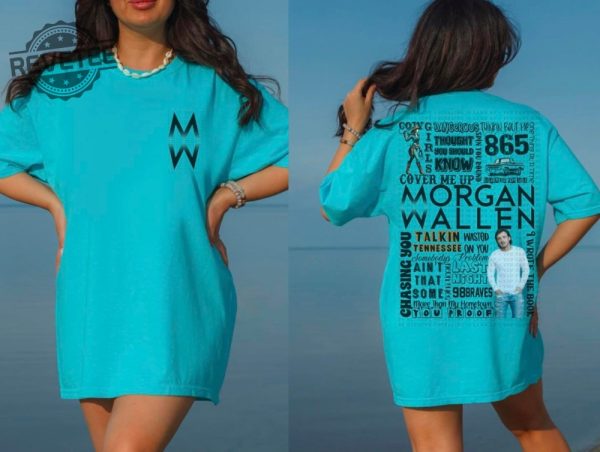 Morgan Wallen T Shirt Morgan Wallen Walk Up Song Shirt Thought You Should Know Lyrics Shirt Morgan Wallen New Song Lyrics Shirt revetee 1