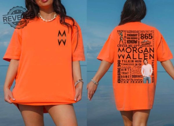 Morgan Wallen T Shirt Morgan Wallen Walk Up Song Shirt Thought You Should Know Lyrics Shirt Morgan Wallen New Song Lyrics Shirt revetee 2