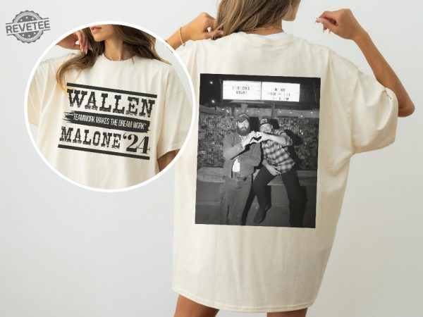 Morgan Wallen Post Malone Shirt Morgan Wallen And Post Malone New Song Morgan Wallen Tour 2024 Unique revetee 1