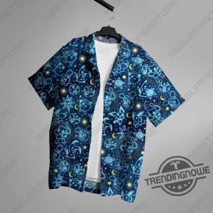 Mimikyu Jigglypuff Hawaiian Shirt Anime Hawaii Button Up Shirt Gift Pokemon Hawaiian Shirt trendingnowe 2