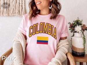 Colombian Flag T Shirt Colombiana Colombia Shirt Colombia Soccer T Shirt Colombia Copa America Shirt Copa America 2024 revetee 3