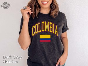 Colombian Flag T Shirt Colombiana Colombia Shirt Colombia Soccer T Shirt Colombia Copa America Shirt Copa America 2024 revetee 4