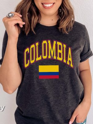 Colombian Flag T Shirt Colombiana Colombia Shirt Colombia Soccer T Shirt Colombia Copa America Shirt Copa America 2024 revetee 4