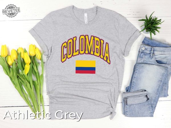 Colombian Flag T Shirt Colombiana Colombia Shirt Colombia Soccer T Shirt Colombia Copa America Shirt Copa America 2024 revetee 5