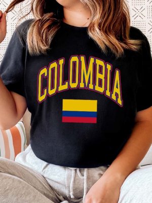 Colombian Flag T Shirt Colombiana Colombia Shirt Colombia Soccer T Shirt Colombia Copa America Shirt Copa America 2024 revetee 6