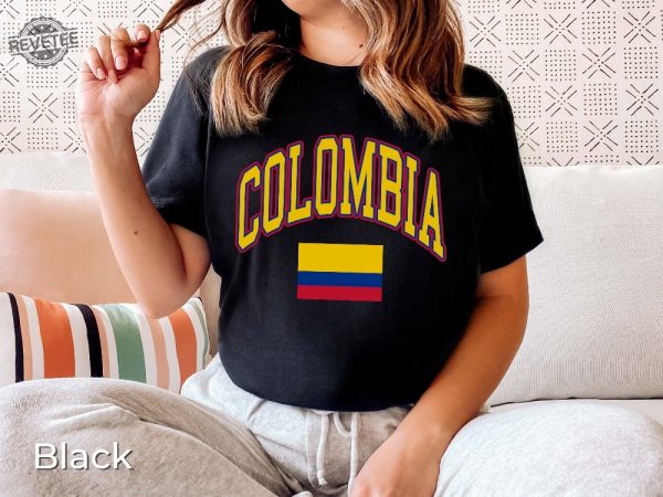 Colombian Flag T Shirt Colombiana Colombia Shirt Colombia Soccer T Shirt Colombia Copa America Shirt Copa America 2024 revetee 6