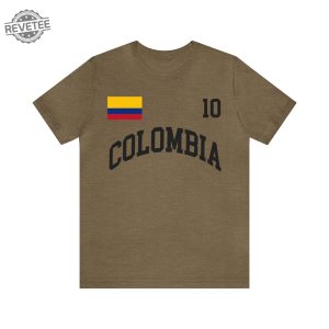 Colombia Jersey Colombia Copa America Shirt Colombia Shirt Colombia Soccer T Shirt Copa America 2024 Unique revetee 2