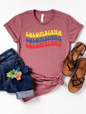 Colombian Girl Shirt Colombia Tshirt Colombia Shirt Colombia Soccer T Shirt Colombia Copa America Shirt Unique revetee 2