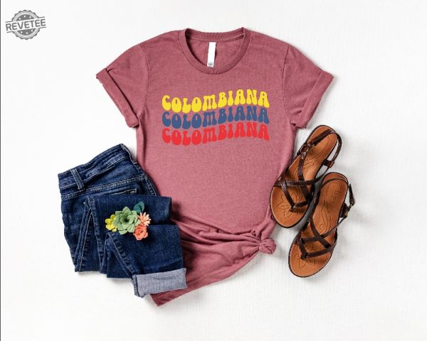 Colombian Girl Shirt Colombia Tshirt Colombia Shirt Colombia Soccer T Shirt Colombia Copa America Shirt Unique revetee 2