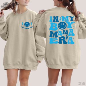 In My Boy Mama Era Sweatshirt Boy Mama Club Sweater Boy Mama Sweatshirt New Mom Gift In My Boy Mom Era Sweatshirt revetee 2