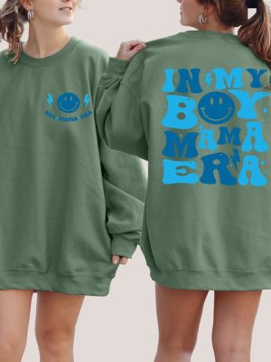 In My Boy Mama Era Sweatshirt Boy Mama Club Sweater Boy Mama Sweatshirt New Mom Gift In My Boy Mom Era Sweatshirt revetee 3