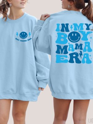 In My Boy Mama Era Sweatshirt Boy Mama Club Sweater Boy Mama Sweatshirt New Mom Gift In My Boy Mom Era Sweatshirt revetee 5