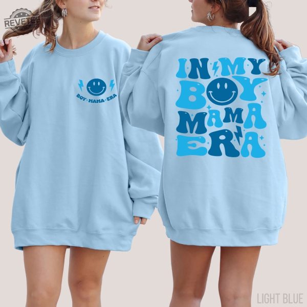 In My Boy Mama Era Sweatshirt Boy Mama Club Sweater Boy Mama Sweatshirt New Mom Gift In My Boy Mom Era Sweatshirt revetee 5