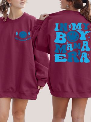 In My Boy Mama Era Sweatshirt Boy Mama Club Sweater Boy Mama Sweatshirt New Mom Gift In My Boy Mom Era Sweatshirt revetee 6